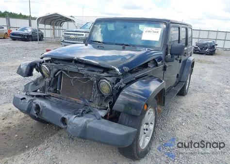 2007 Jeep Wrangler Unlimited Sahara из США, поврежденный, VIN 1J4GB59197L116690